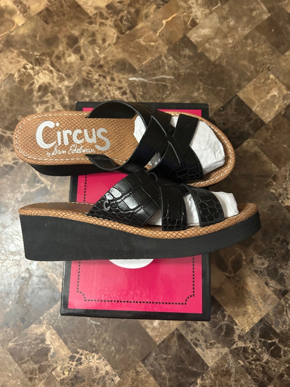 CIRCUS Sam Edelman “Hadley” Wedge Sandal